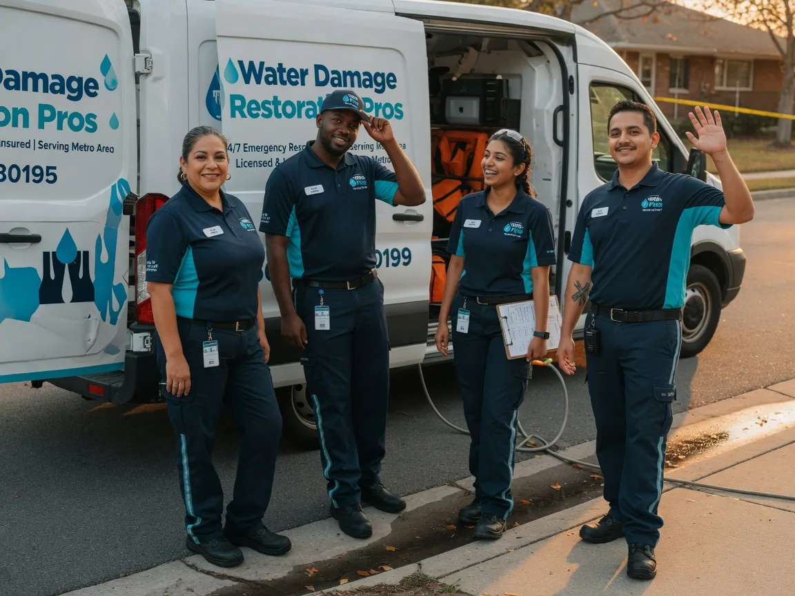 Water Damage Restoration company in Hoople, ND