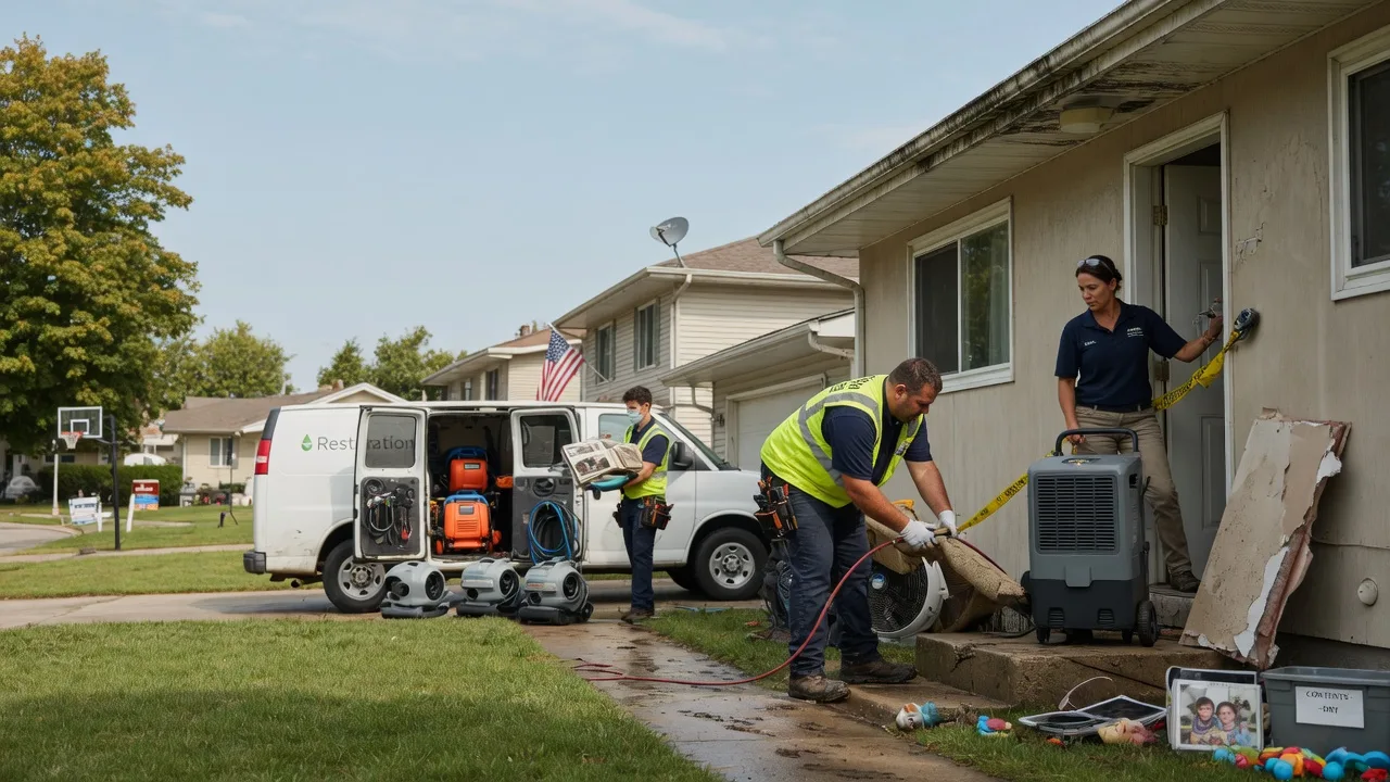 Water Damage Restoration in Hoople, ND near me